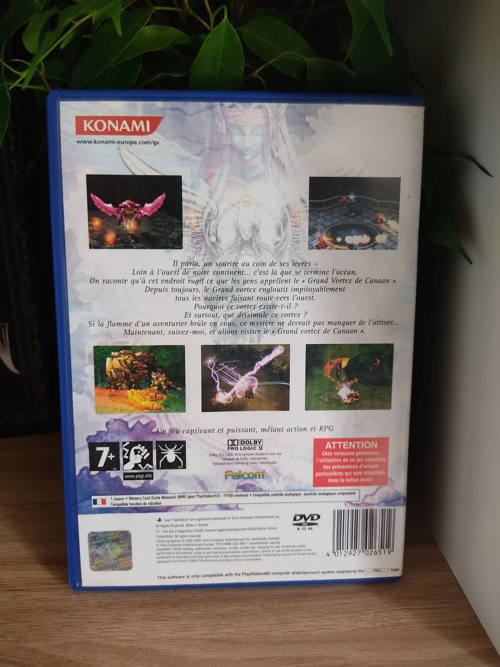 PS2 Game Ys - The Ark of Nepishtim • Very Good Condition – photo 2